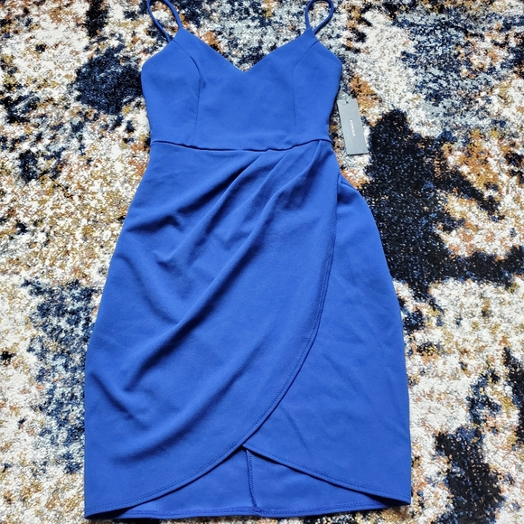 Lulus Forever Your Girl Royal Blue Bodycon Dress - Picture 2 of 5